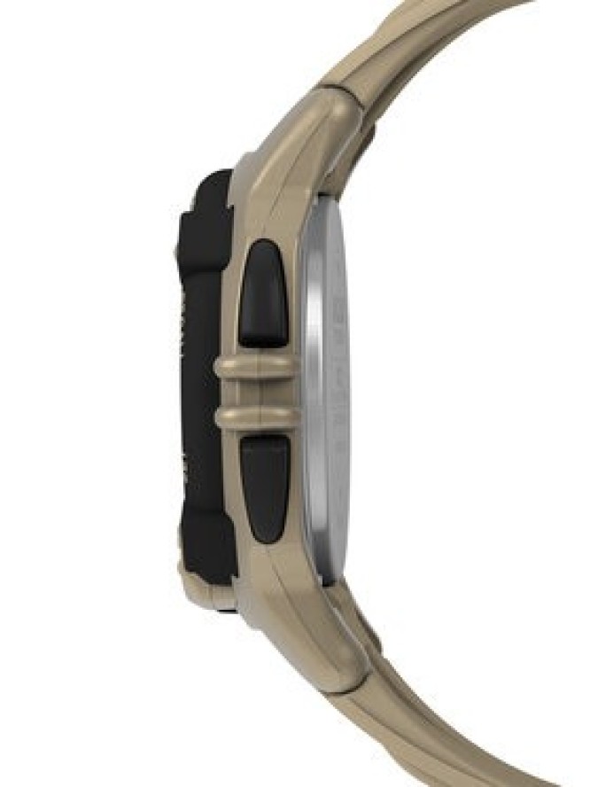 Timex Zegarek Ironman Flix 100 Lap TW5M63100 Beżowy