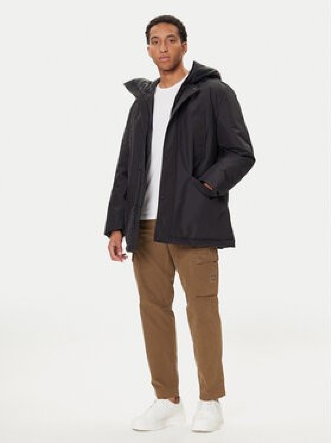 BOSS Kurtka zimowa Osiass1 50547078 Czarny Relaxed Fit