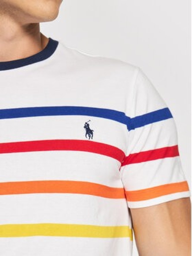 Polo Ralph Lauren T-Shirt M Classics 2 710842793002 Biały Custom Slim Fit