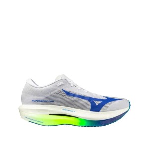 Buty biegowe Mizuno Hyperwarp Pro Białe/ Jasnożółte/ Intensywnie niebieskie
