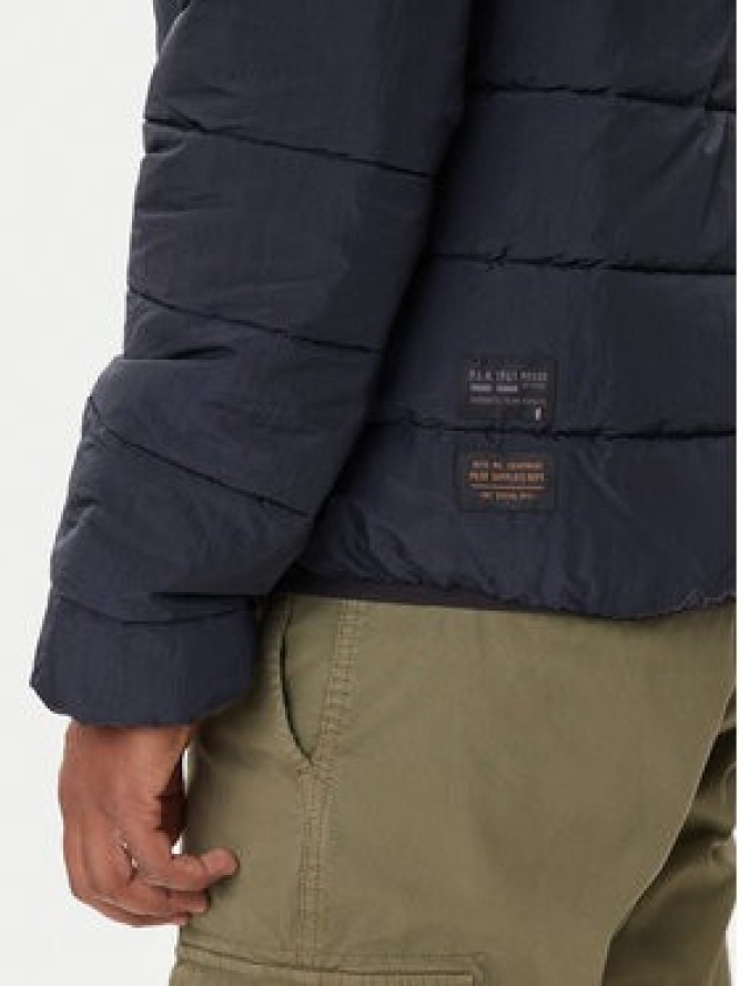 Aeronautica Militare Kurtka przejściowa 252AB3022UCT04214 Granatowy Regular Fit