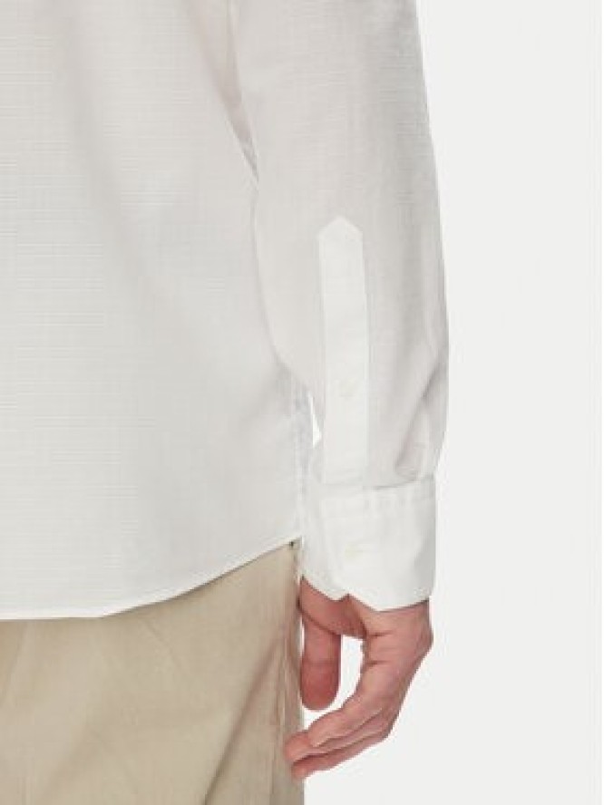 BOSS Koszula H-Joe-Standup-252 50539209 Biały Regular Fit