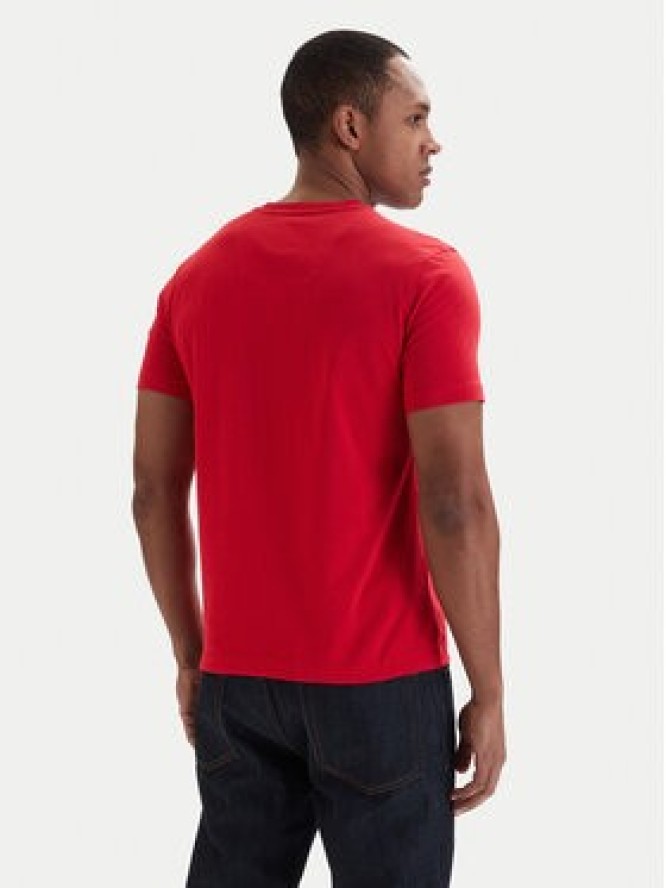 Aeronautica Militare T-Shirt 261TS1580UJ00372 Czerwony Regular Fit