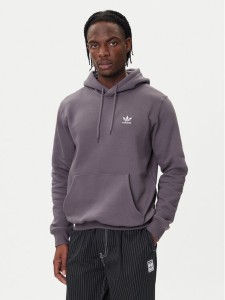 adidas Bluza Trefoil Essentials JW1063 Szary Regular Fit