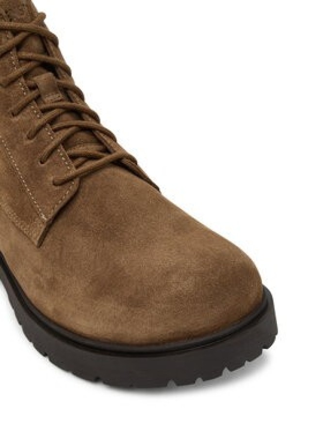 Birkenstock Trapery Highwood Lace Mid M 1030965 Brązowy