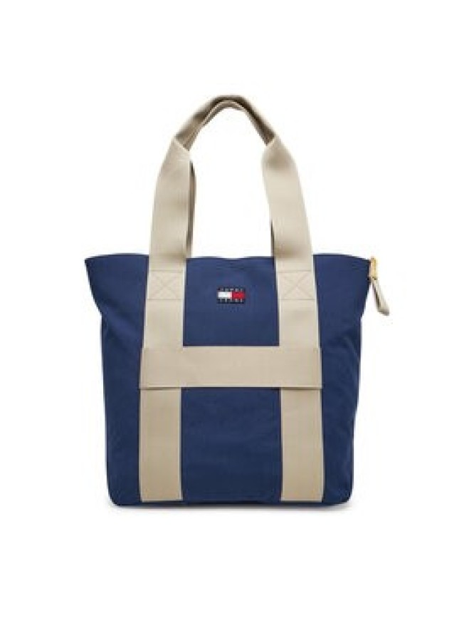 Tommy Jeans Torba Tjm Retro Cool Tote AM0AM13278 Granatowy