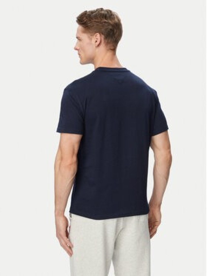 Tommy Jeans T-Shirt DM0DM22504 Granatowy Regular Fit
