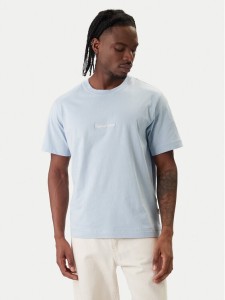 Jack & Jones T-Shirt Norrebro Emb 12282892 Błękitny Regular Fit