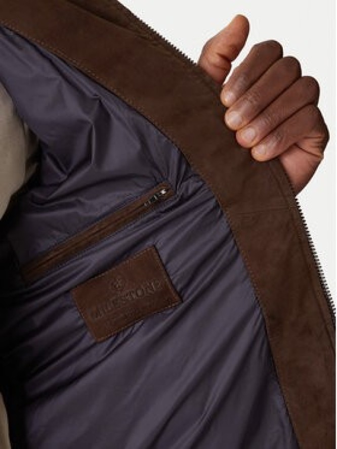 Milestone Kurtka skórzana MSTurner 531624 60705 Brązowy Regular Fit