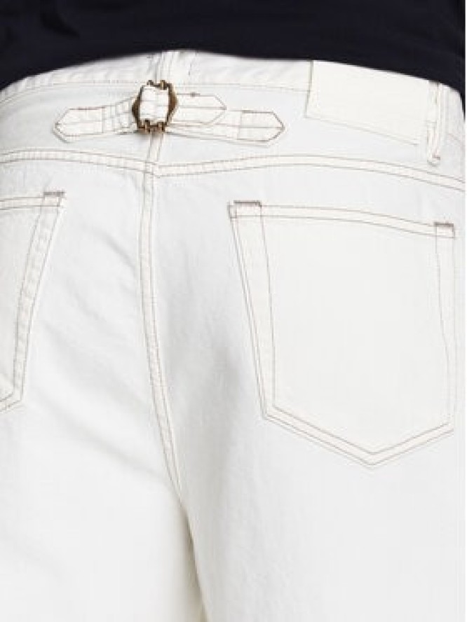 Tommy Hilfiger Jeansy F1 Movie MW0MW41381 Écru Loose Fit