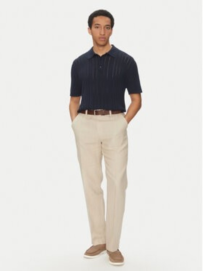 MICHAEL Michael Kors Chinosy CS5304BBEY Beżowy Straight Fit