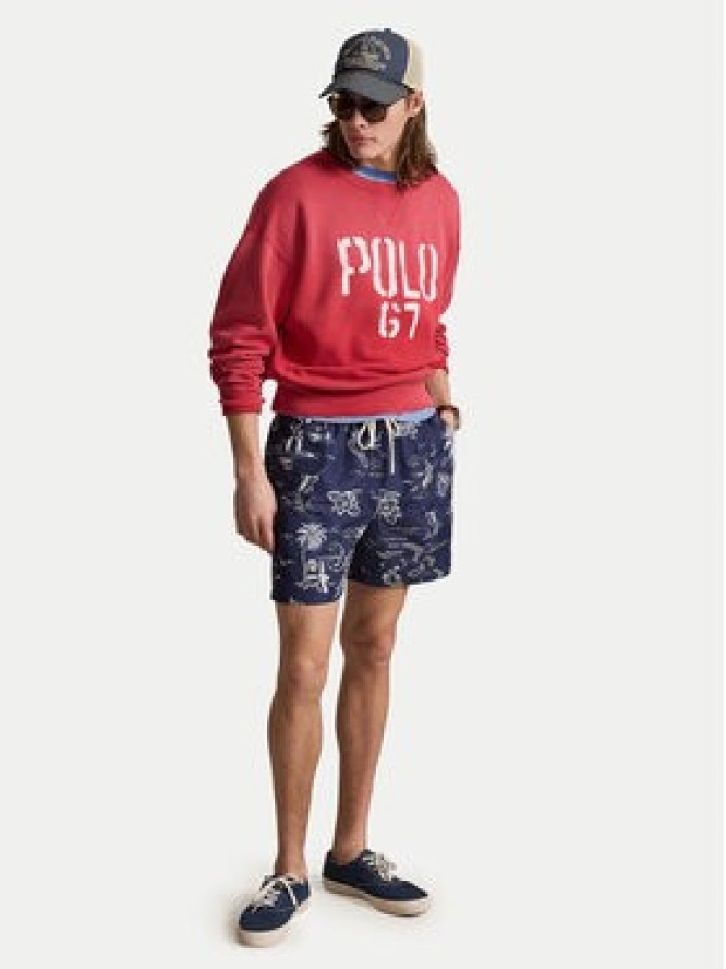 Polo Ralph Lauren Szorty kąpielowe 710B13658001 Granatowy Classic Fit