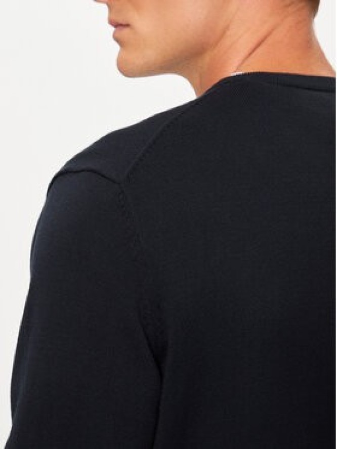 Gant Sweter Classic 8030562 Granatowy Regular Fit