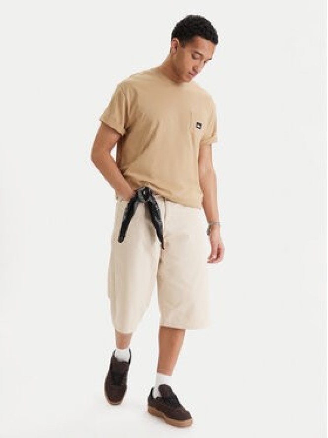 Quiksilver T-Shirt Salt Water EQYZT08205 Beżowy Comfort Fit