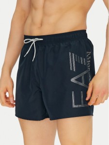 EA7 Emporio Armani Szorty kąpielowe 7M000550 AF14497 MB010 Granatowy Regular Fit