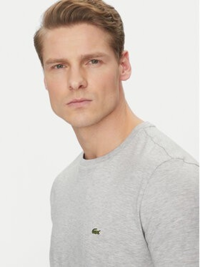 Lacoste T-Shirt TH6709 Szary Regular Fit