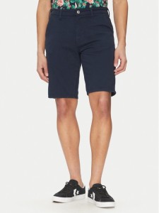 Blend Szorty jeansowe 20718139 Granatowy Regular Fit