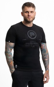 T-Shirt bawełniany Premium z logo DBX Bushido