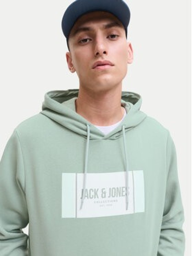Jack & Jones Bluza Hayato 12278614 Zielony Regular Fit