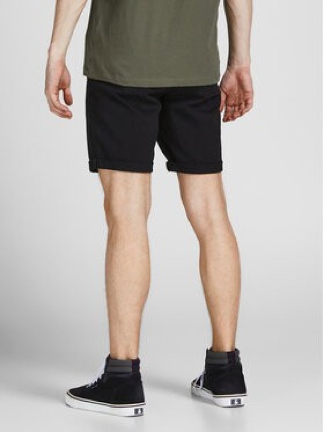 Jack & Jones Szorty materiałowe Dave 12182549 Czarny Regular Fit