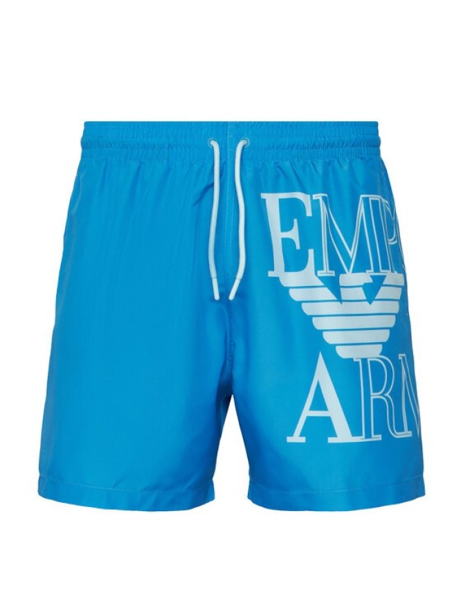 Emporio Armani Szorty kąpielowe EM000583 AF20434 UB025 Niebieski Regular Fit