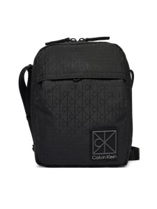 Calvin Klein Saszetka Utility Emblem Reporter LV04D3303G Czarny
