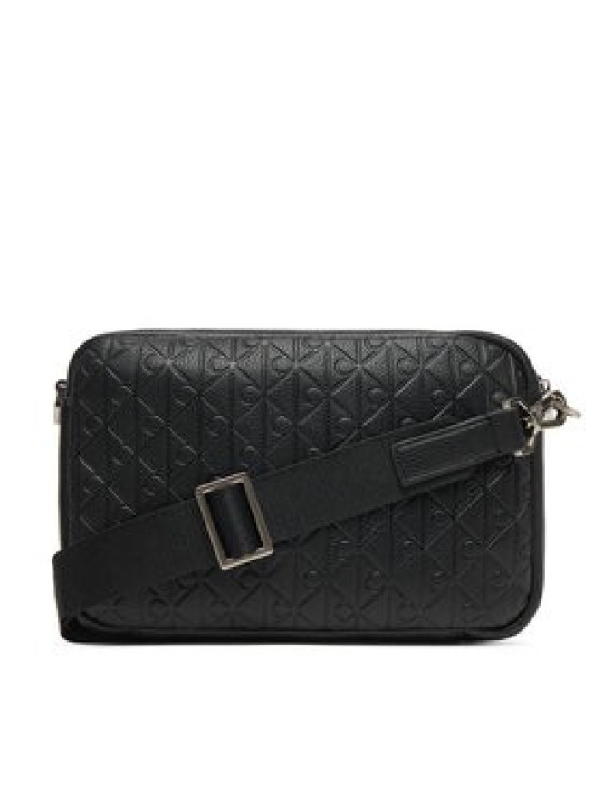 Calvin Klein Saszetka Emblem Emboss Camera Bag LV04D3203G Czarny
