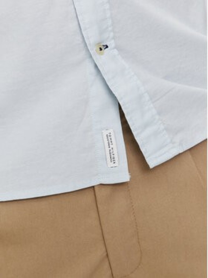 Tommy Hilfiger Koszula Oxford MW0MW25037 Błękitny Regular Fit