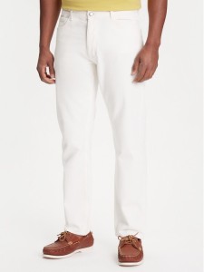 United Colors Of Benetton Jeansy 4RZVUE01W Écru Straight Fit