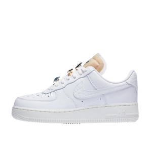 Buty do chodzenia dla dorosłych Nike Air Force 1 Low '07 LX White Onyx
