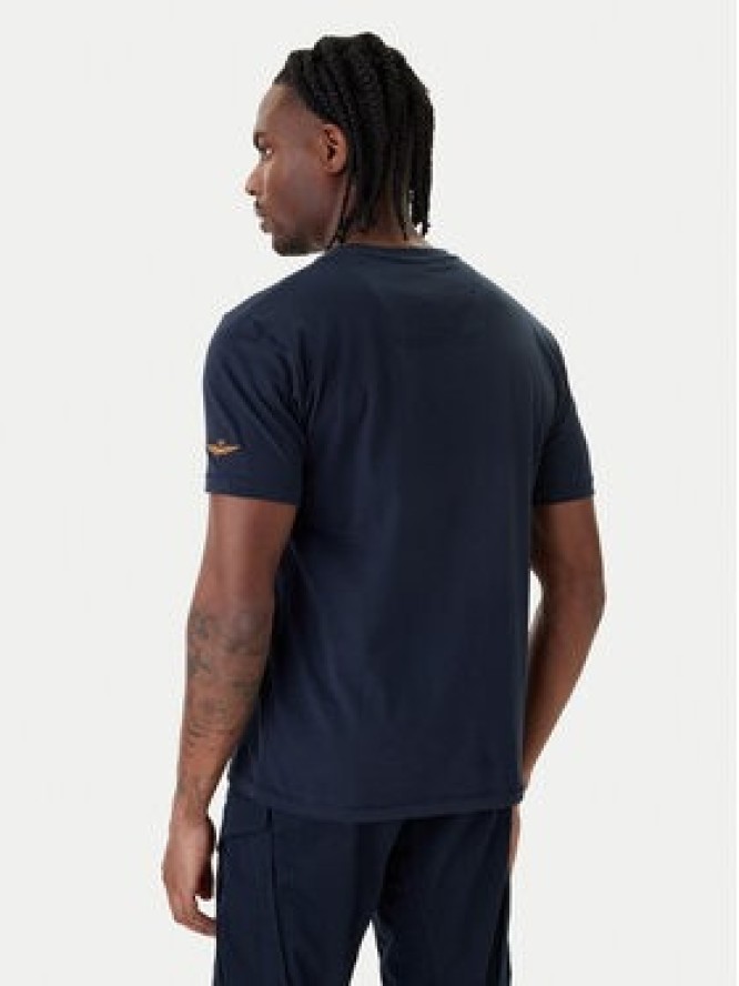 Aeronautica Militare T-Shirt 261TS2538UJ00727 Granatowy Regular Fit