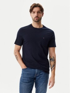 Tommy Hilfiger T-Shirt Essential MW0MW37283 Granatowy Regular Fit