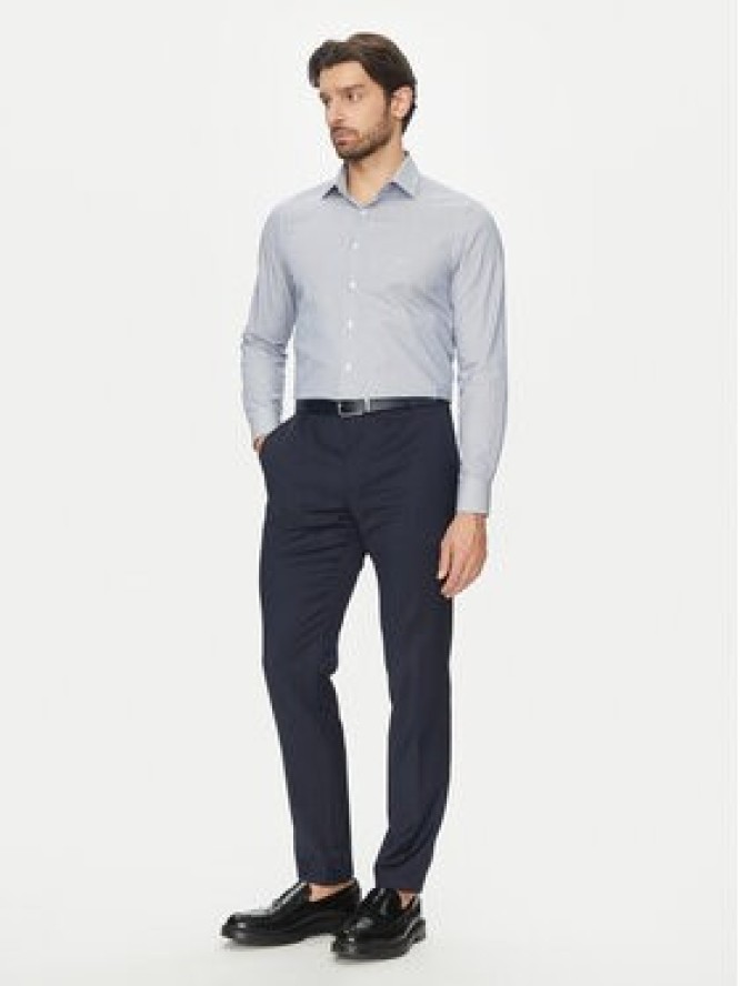 Michael Kors Koszula MK0DS01293 Niebieski Slim Fit