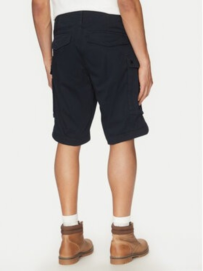 G-Star Raw Szorty materiałowe Rovic Zip D08566-5126 990 Czarny Relaxed Fit