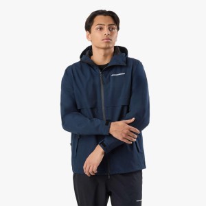 Kurtka przeciwdeszczowa turystyka męska Swedemount Tjörn Rain Jacket wodoodporny