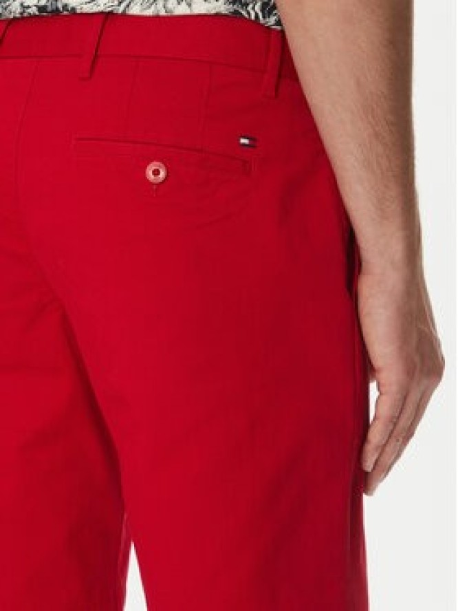 Tommy Hilfiger Szorty materiałowe Brooklyn MW0MW23563 Czerwony Regular Fit