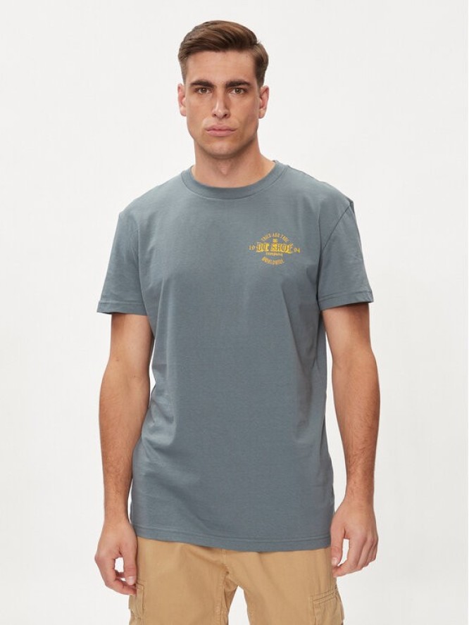DC Shoes T-Shirt Chain Gang Tss ADYZT05348 Szary Regular Fit