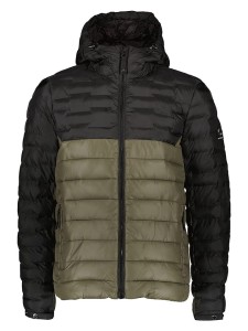 Superdry Kurtka pikowana w kolorze czarno-oliwkowym rozmiar: XXL