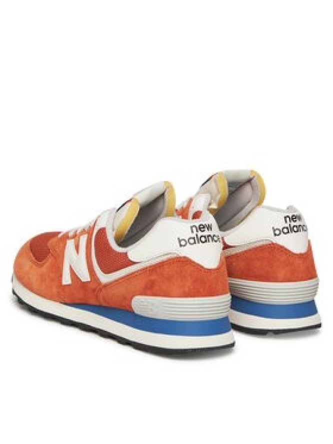 New Balance Sneakersy U574VPA Pomarańczowy