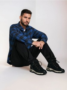 Wodoodporne trapery za kostkę - czarny