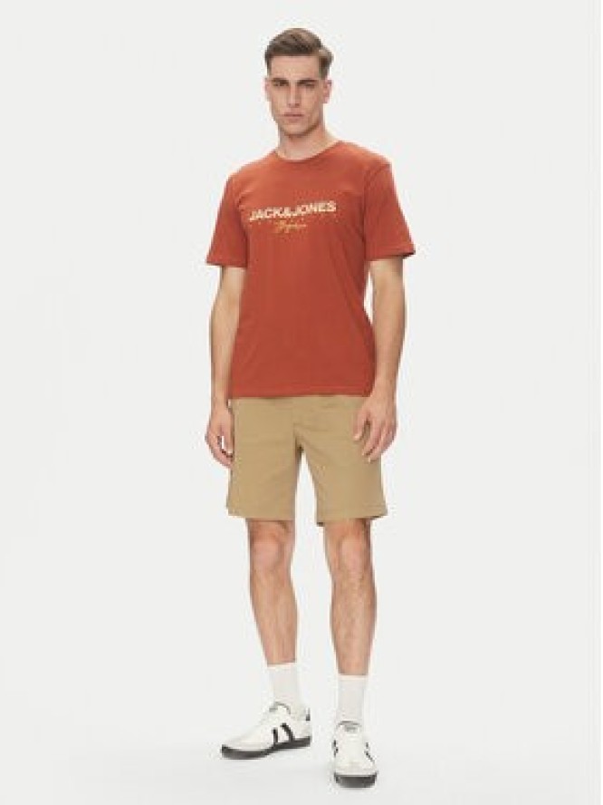 Jack & Jones Szorty materiałowe Jaiden 12274983 Beżowy Relaxed Fit