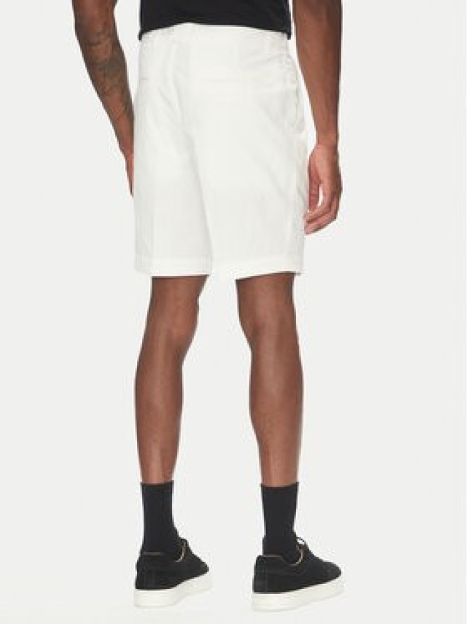 BOSS Szorty materiałowe H-Slice 50540743 Biały Slim Fit