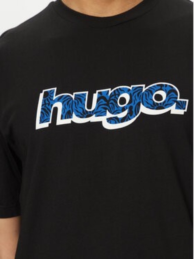 HUGO T-Shirt Nugibol 50542932 Czarny Regular Fit