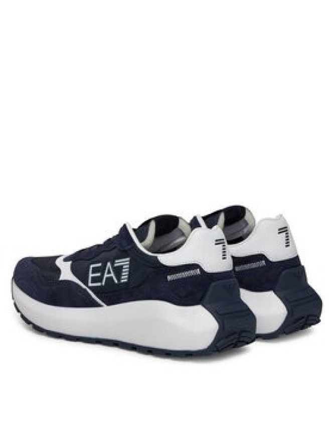 EA7 Emporio Armani Sneakersy X8X186 XK401 U473 Granatowy