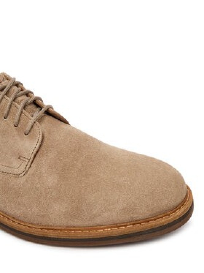 Clarks Półbuty Aldwin Lace 26186449 Szary