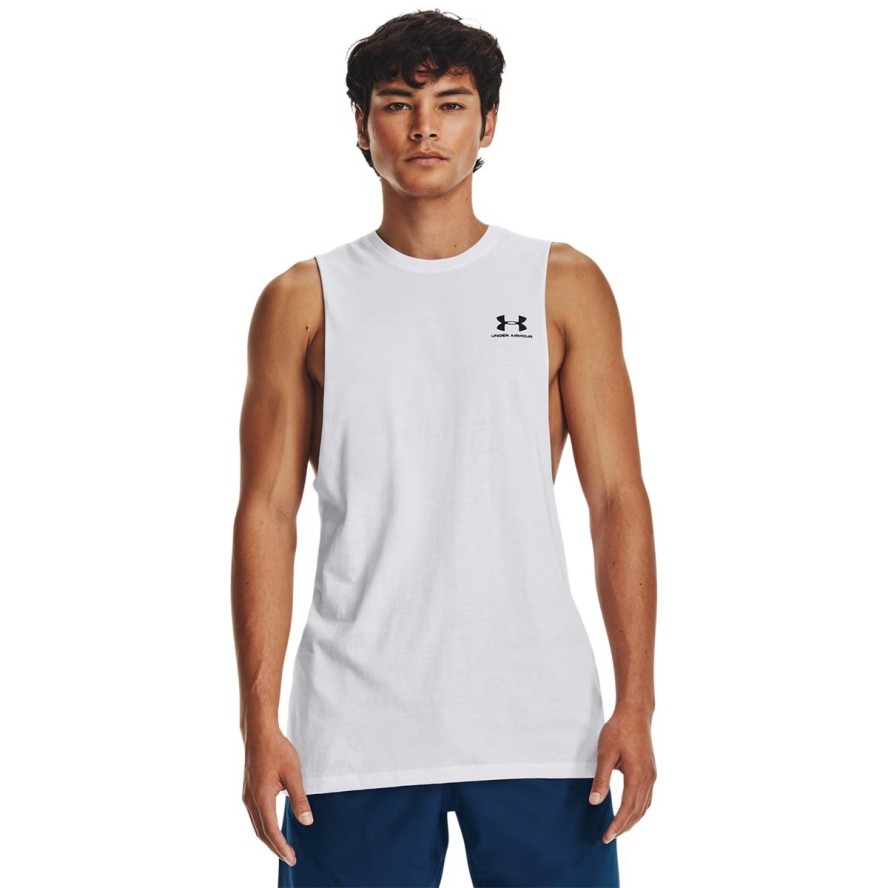Under Armour UA LEFT CHEST CUT OFF TANK Koszulka męska