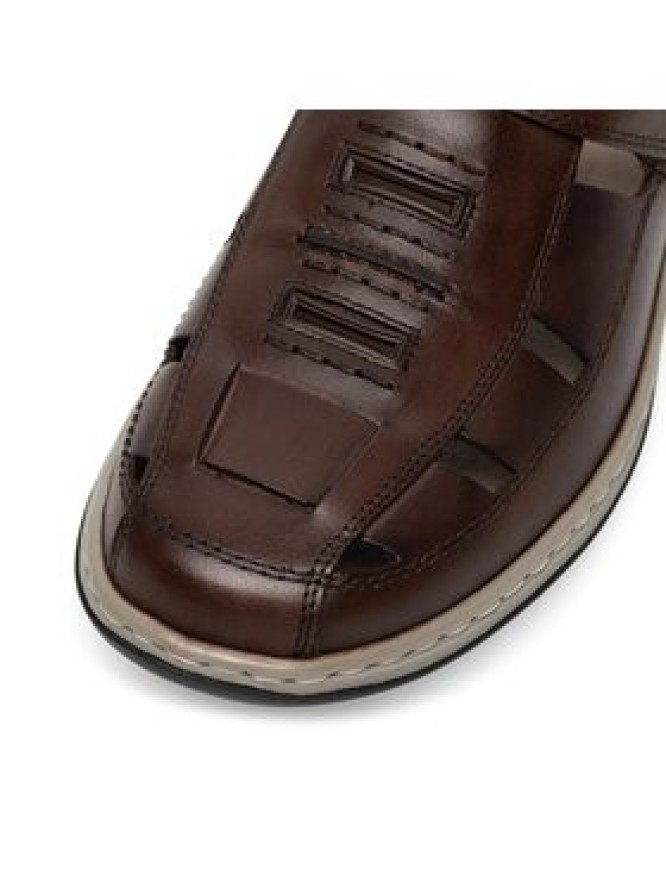 Rieker Półbuty 17378-25 Brązowy