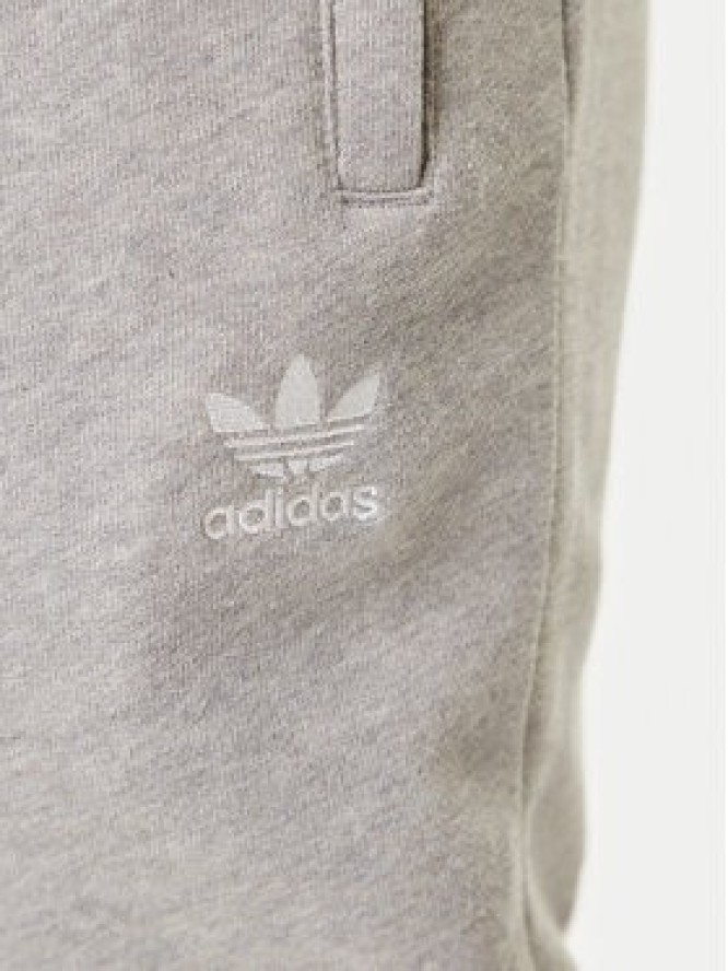 adidas Spodnie dresowe Trefoil Essentials JY6271 Szary Slim Fit