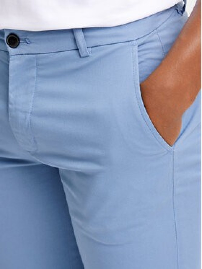 Lindbergh Szorty materiałowe 30-505044 Niebieski Slim Fit