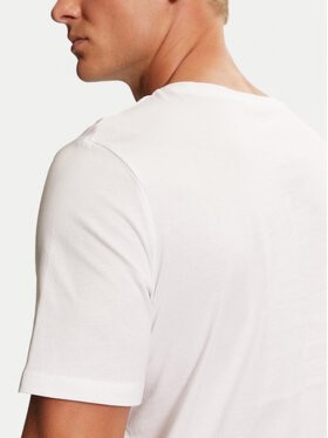 Jack & Jones T-Shirt Corp 12233999 Biały Standard Fit